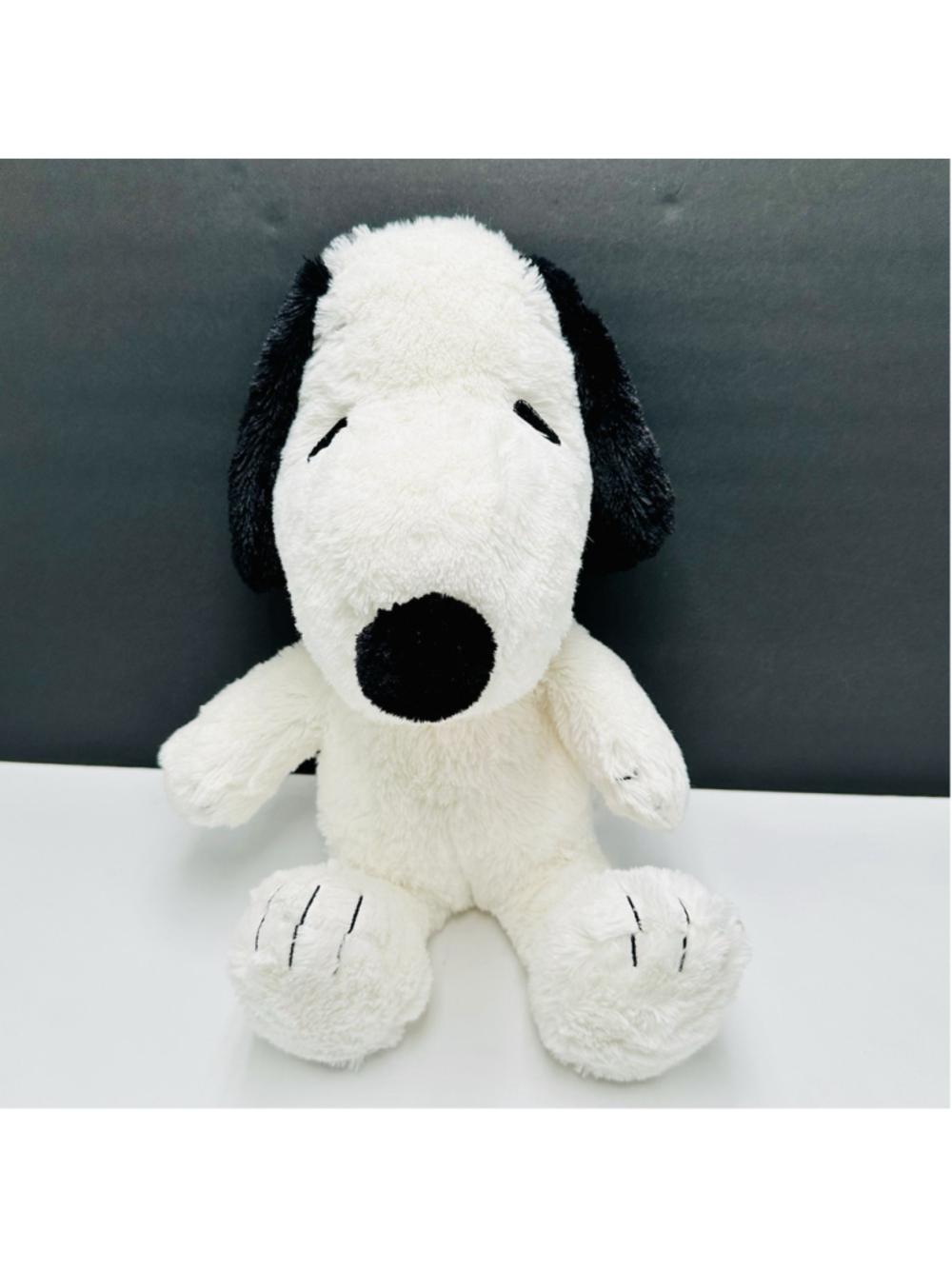 Peanuts Snoopy Plush 16” Sitting Soft Stuffed Animal Toy Red Collar